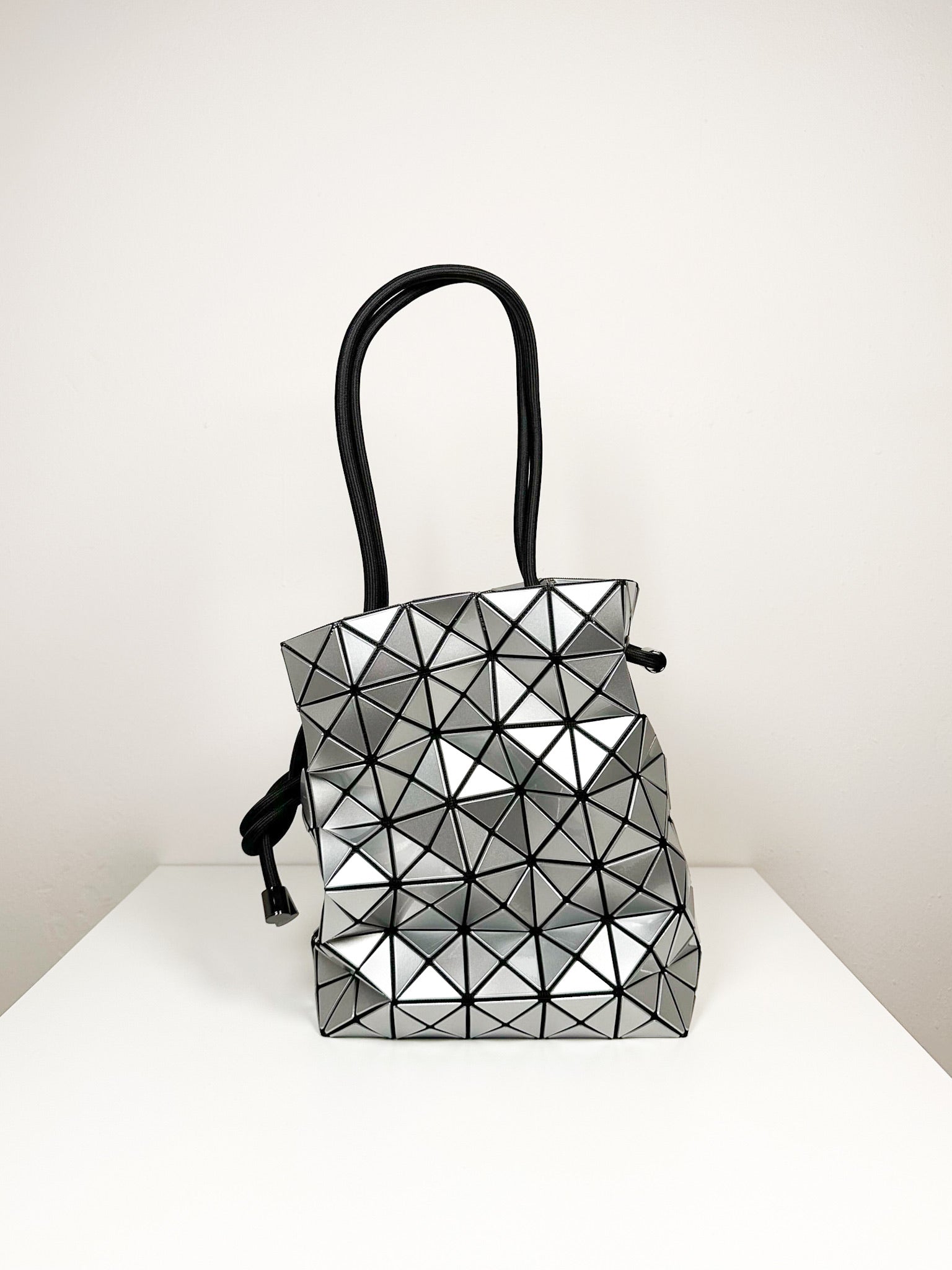 Bao Bao Issey Miyake Gray Wring Shoulder Bag Bao Bao Issey Miyake